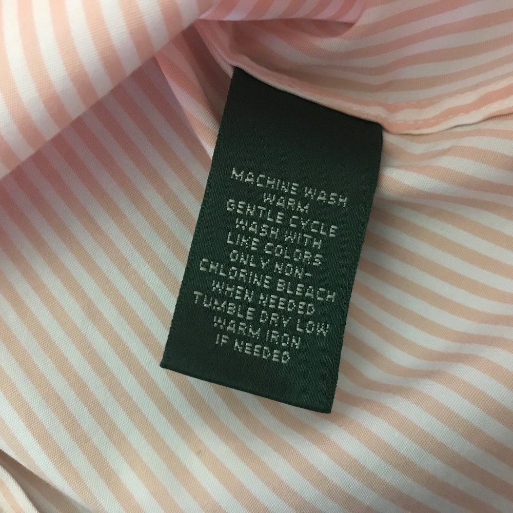 Lauren Ralph Lauren Petite Women Button Down Top - Picture 4 of 8
